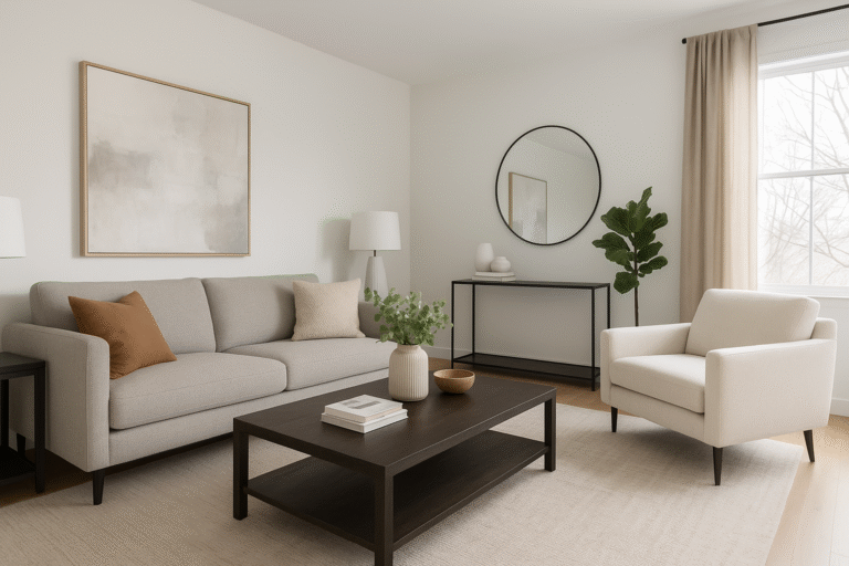 living room furniture design layout