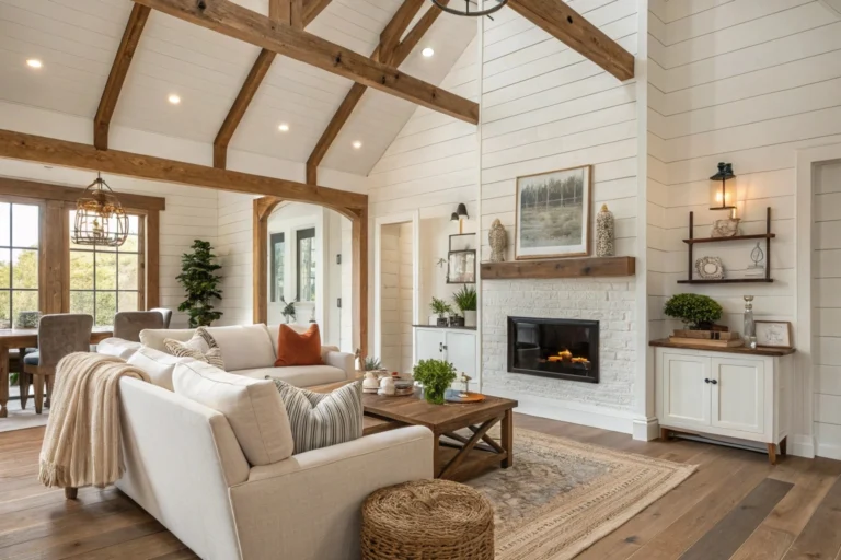 modern farmhouse interior decor