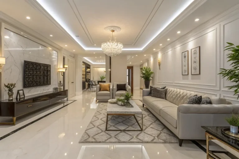 furniture layout of living room