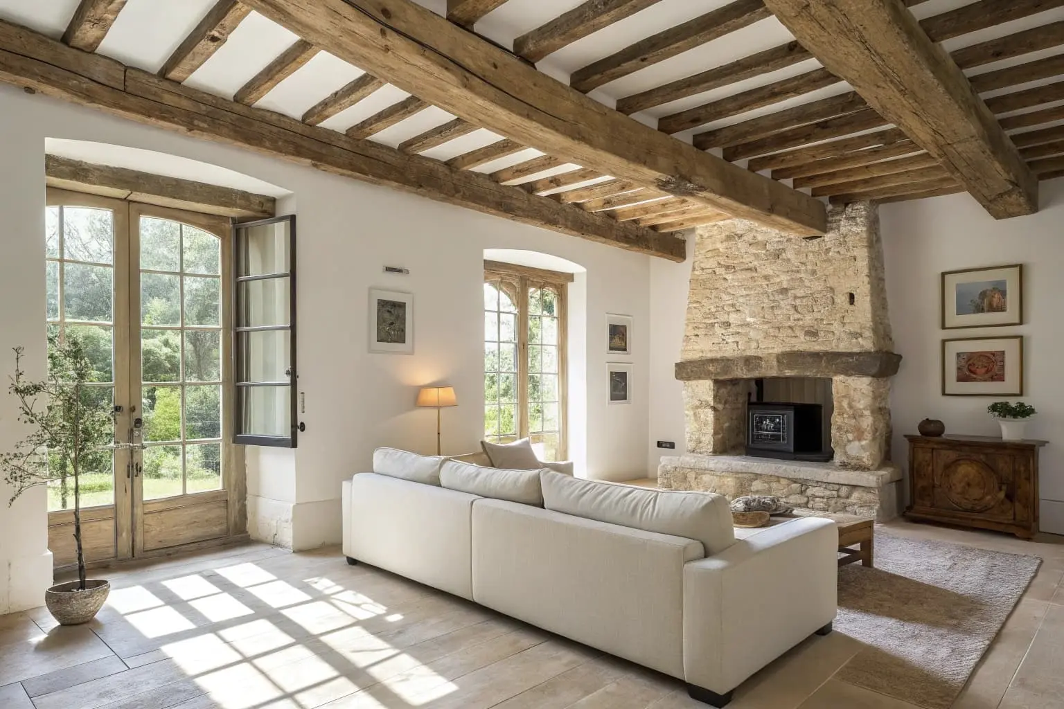 contemporary cottage interiors
