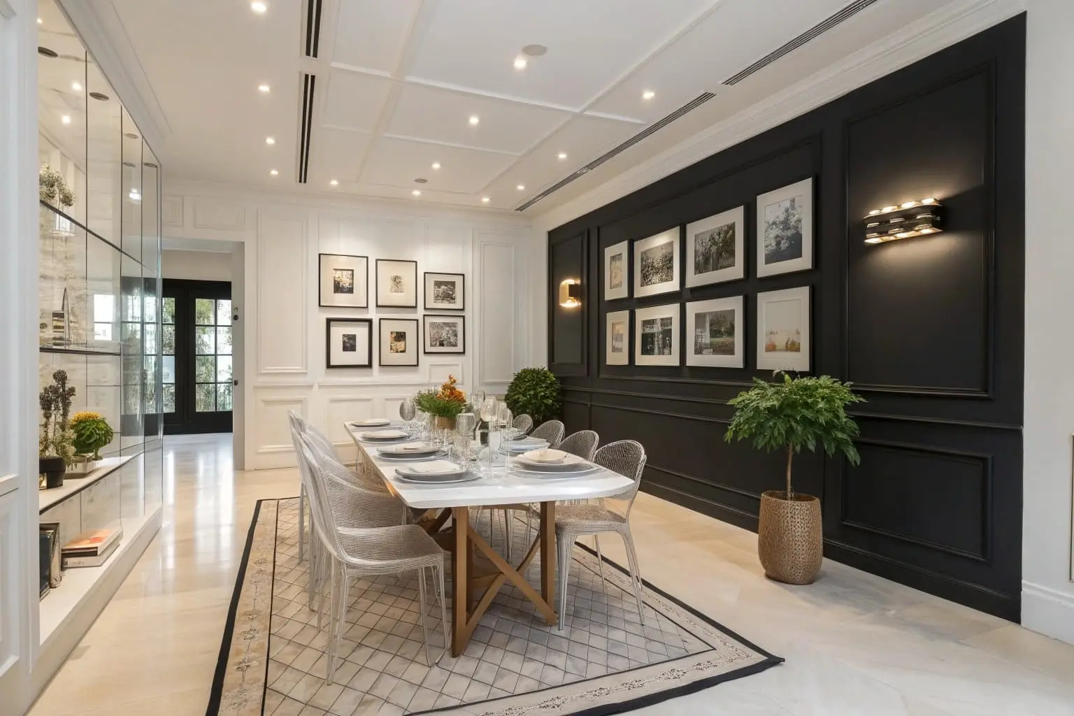 modern dining room decorating ideas