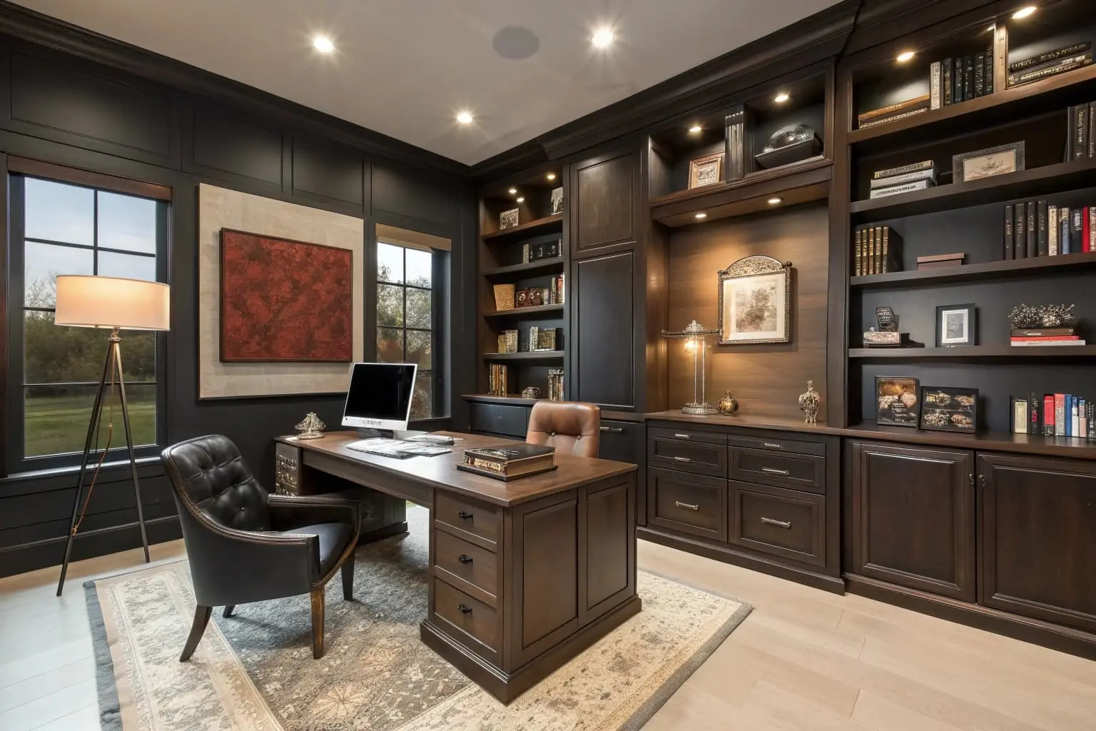 home office decor ideas for him