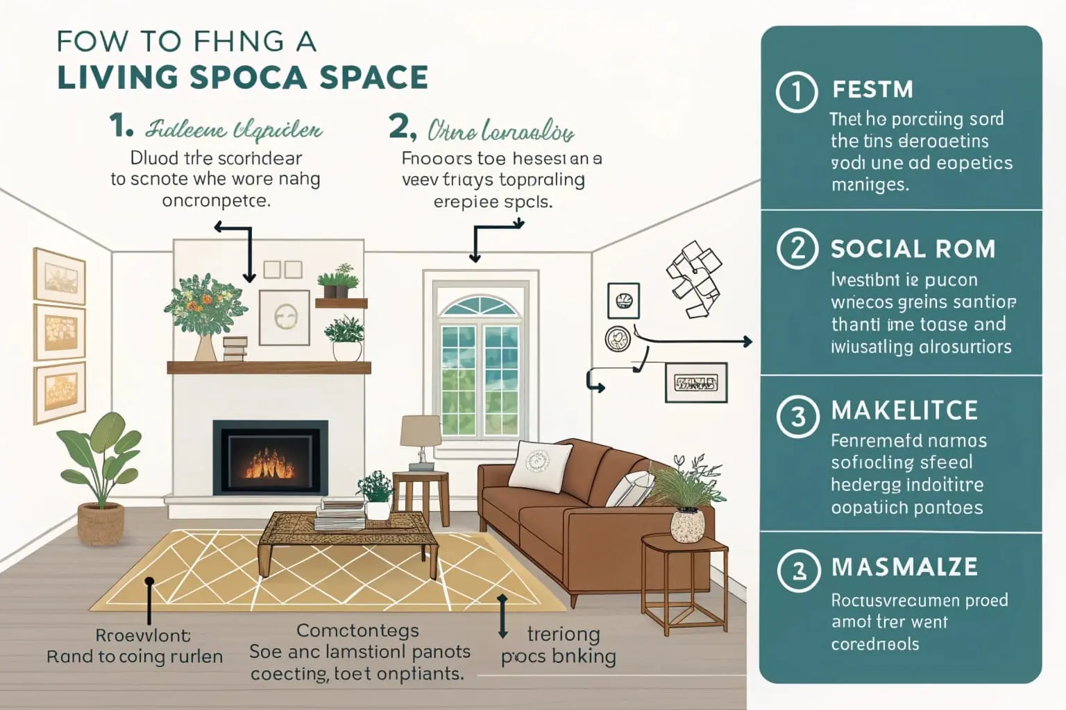 living room furniture layout