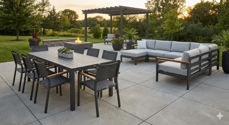 aluminum patio furniture sets