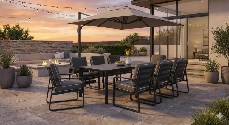 powder coated aluminum patio furniture