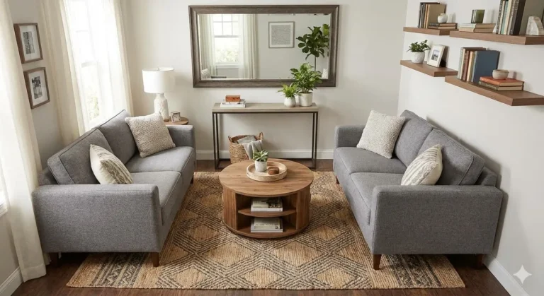 furniture layout for small living room
