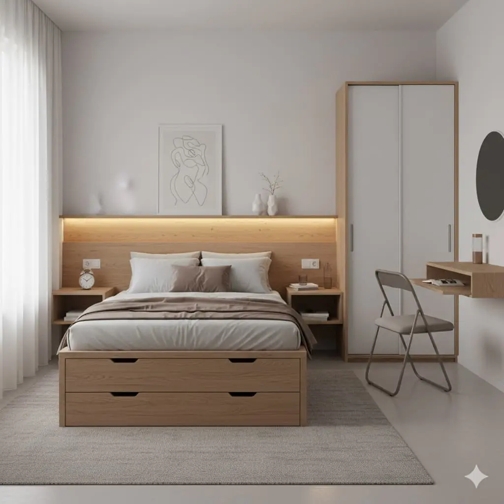 small space bedroom furniture