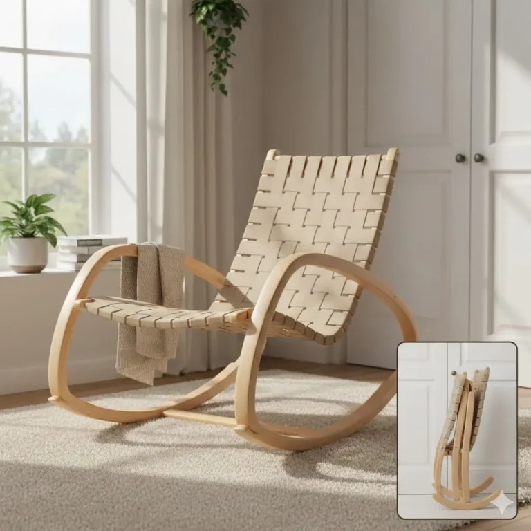 foldable rocker chair