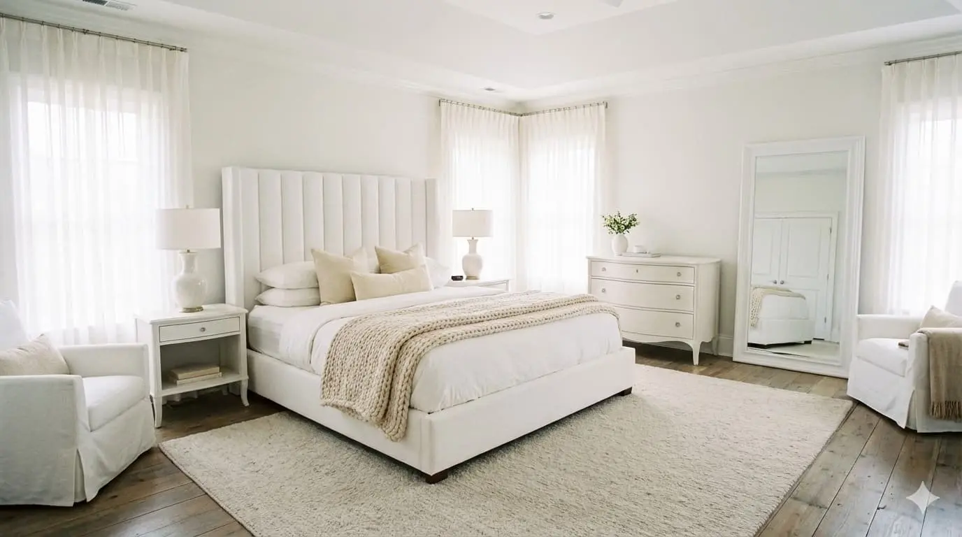 white bedroom furniture