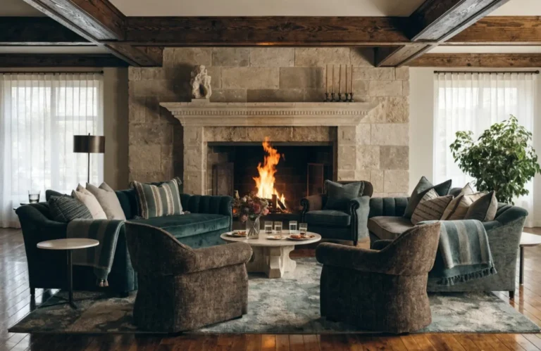 lounge room fireplace