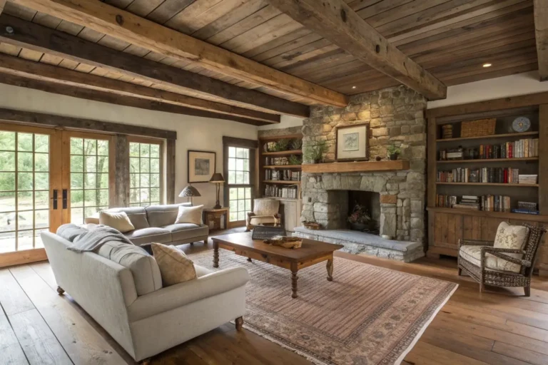 rustic farmhouse interior