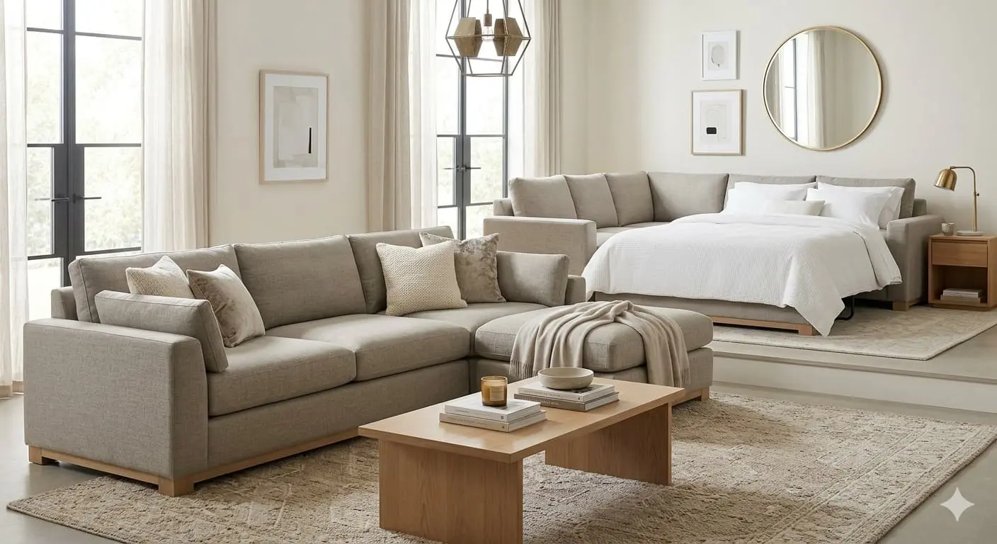 couch bed sectional