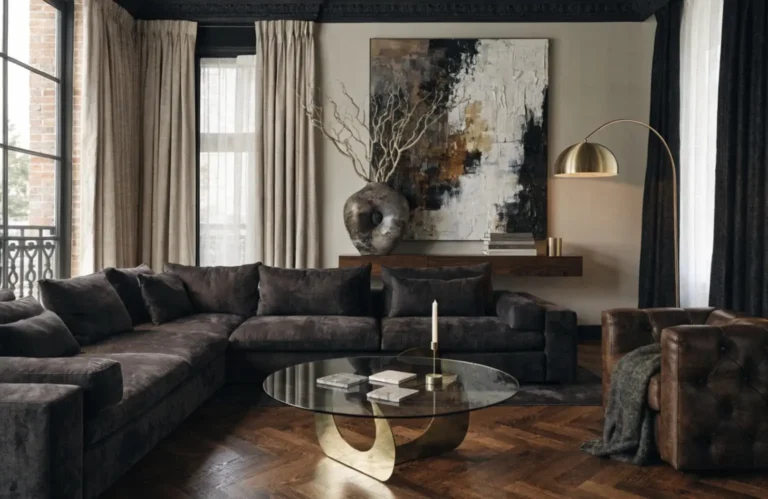 contemporary living room accessories