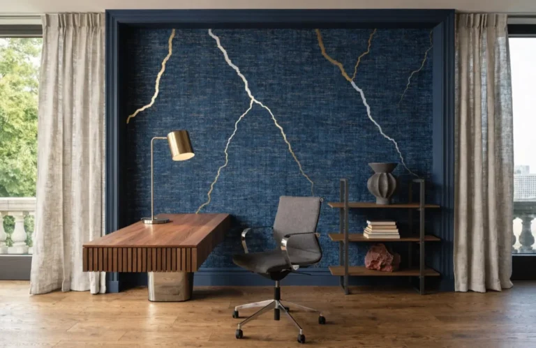 office accent wall