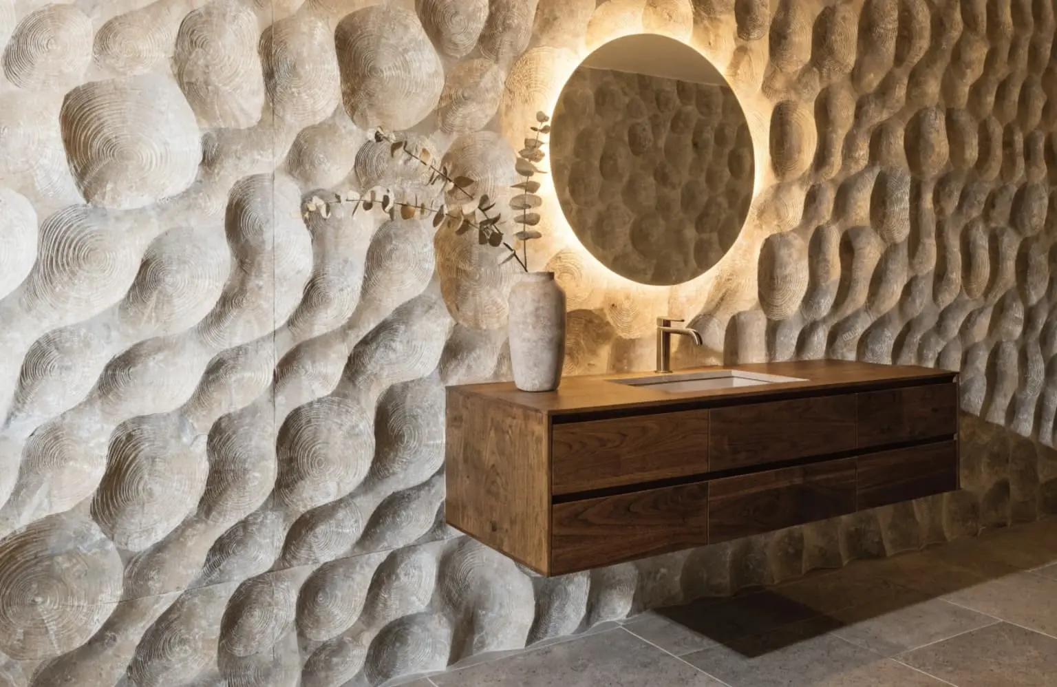 bathroom wall design
