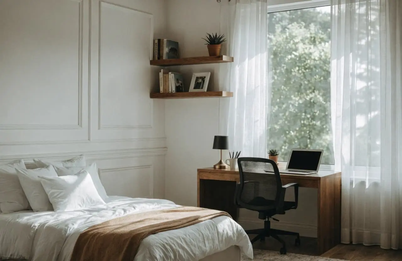 bedroom office ideas
