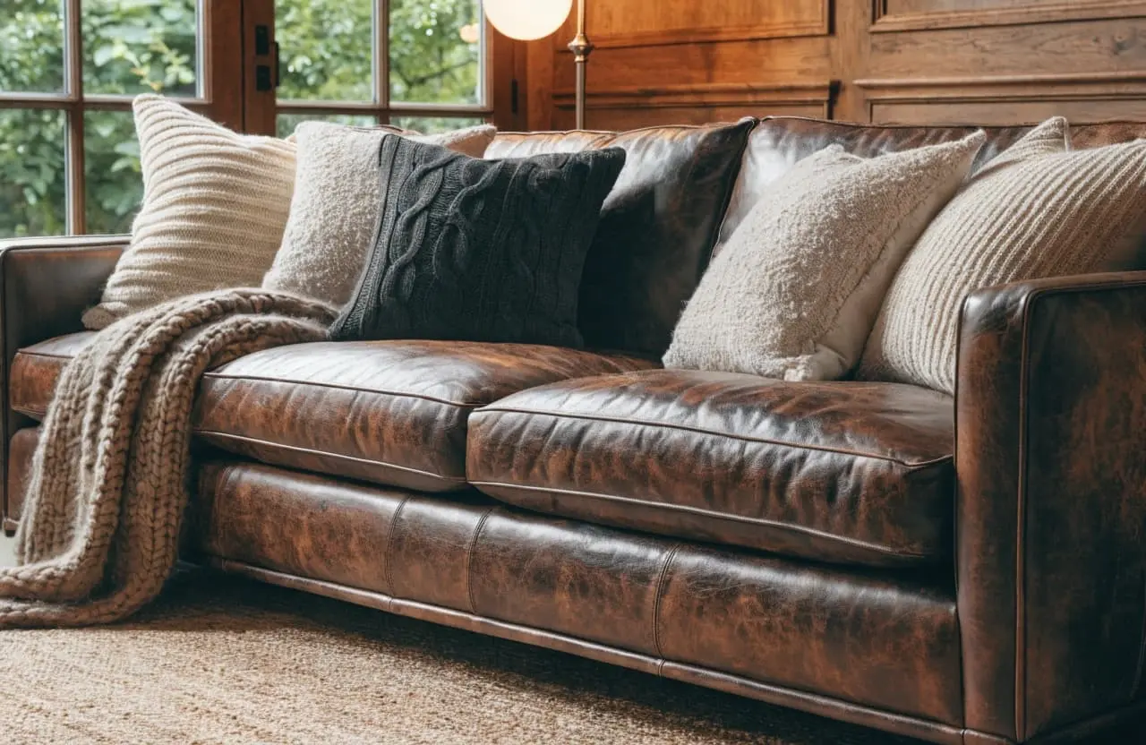 best leather couches