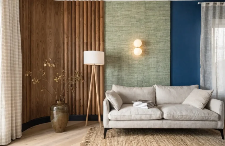accent walls in living room