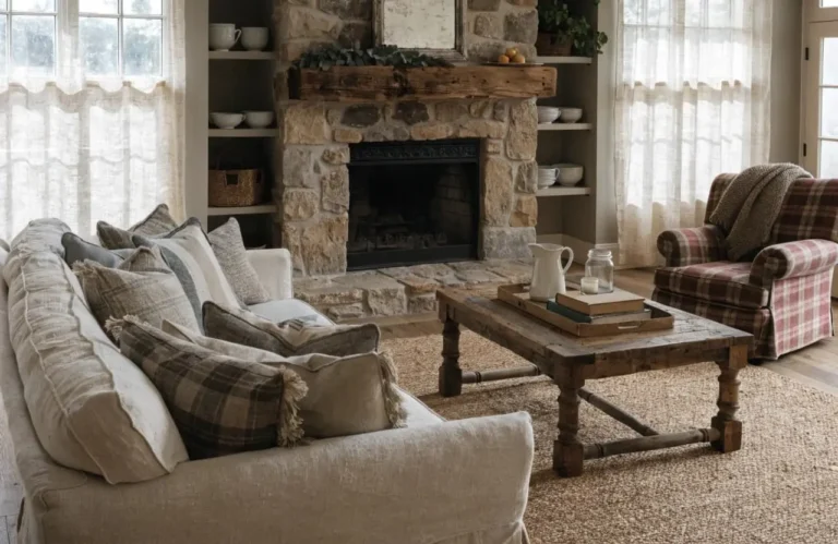 farmhouse living room decorating ideas