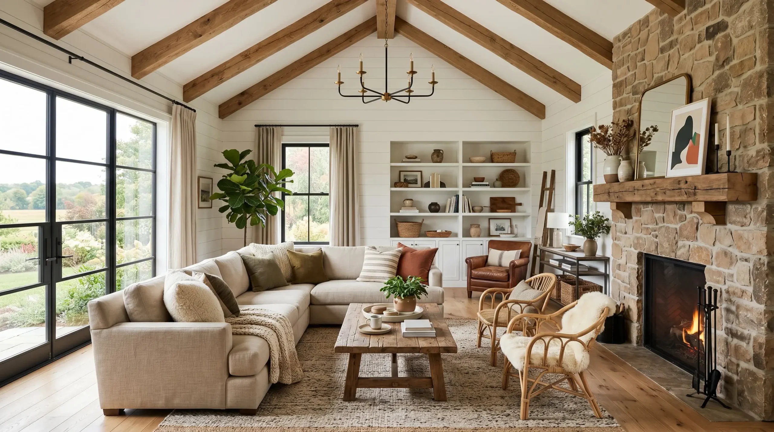 modern farmhouse home decor